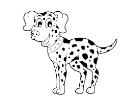 Een krijttekening van een hond die al eeuwen in. Kleurplaat Hond 80 Gratis Simpele En Moeilijke Honden Kleurplaten