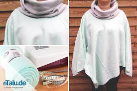 Einfachen poncho in herbstlichem orange stricken, elegante mode / diy tutorial: Poncho Selber Nahen Anleitung Kostenloses Schnittmuster Talu De