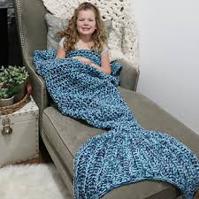 Great for sleepovers, naptime or cuddling, your little one will love wearing this. Ravelry Bulky Quick Mermaid Blanket Pattern By Mj S Off The Hook Designs