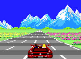 Dans la plupart de ces jeux, utiliser les touches fléchées du clavier pour diriger la voiture. Sur La Piste D Outrun Jeu Video Retromacho
