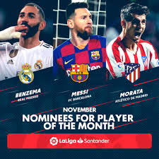 Create your own fifa 21 ultimate team squad with our squad builder and find player stats using our player database. Fifa 20 Potm November Nominations Of La Liga Announced Fifaultimateteam It Uk