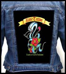 Pm63hh, wegi, djarmand, sirrob, pean1609. Rose Tattoo Rock N Roll Outlaw Backpatch