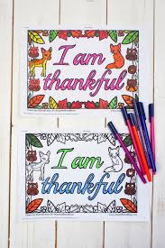 Our online collection of easy and adult coloring pages feature the best pictures for you to color. I Am Thankful Colouring Sheets Thanksgiving Coloring Mum In The Madhouse