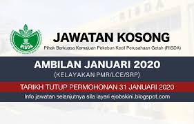 Selanjutnya, mereka bisa mulai bekerja sebagai pegawai negeri sipil (pns) pada maret 2019. Jawatan Kosong Risda 2020