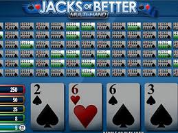 Jacks or better is a simple video poker game to play, and it's been around as long as video poker has. Play Jacks Or Better Multi Hand Video Poker Online At Mansioncasino Com
