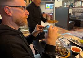 Steak fajitas with great server at 11.99