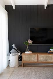Take a look at these for inspiration. Trend Alert Black Accent Walls Accent Colour