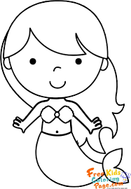 37+ mermaid coloring pages for printing and coloring. Printable Coloring Page Mermaid Coloring Pages Easy For Girls Mermaid
