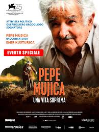 I film e l'evento di questo week end! 📚 in occasione del **documentario**  che ricorda l'ex presidente dell'Uruguay a un mese dalla sua scomparsa, la  libreria Ubik Casalpalocco sarà presente con