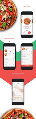Pizza Delivery App On Behance Aplicativos Apps Retro