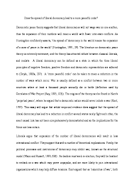 Pdf Does The Spread Of Liberal Democracy Lead To A More Peaceful Order Tomik Dd Academia Edu