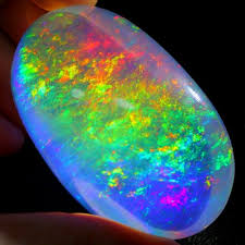 Top 330 65ct Rainbow Contraluz Ethiopian Welo Specimen Crystal Opal Stones And Crystals Rainbow Gemstones Crystals