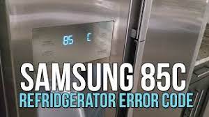We did not find results for: How To Fix The Samsung Refrigerator 85c 85 C Error Youtube