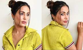 Kasautii Zindagii Kay 2 Actress Hina Khan Flaunts Space Buns At Box Cricket League See Pictures
