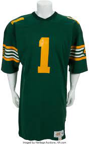 Warren moon edmonton eskimos autographed custom football jersey. Circa 1980 82 Warren Moon Game Worn Edmonton Eskimos Jersey Lot 81774 Heritage Auctions