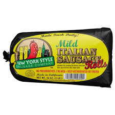 We make canino's german brand sausage with the right spices, so oktoberfest is never more than a meal away. New York Style Sausage Company Mild Italian Sausage Roll 16oz Target