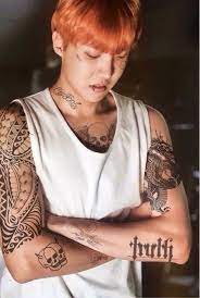 Baby Boy Bts Photoshop Bts Tattoos Bts Tattoo Edit