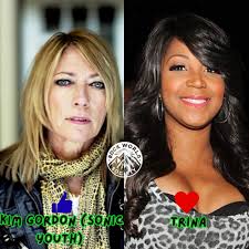 Trina & Lil Kim in a classic photo. 2 of the Baddest Hip Hop Queens!