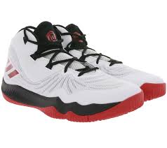 Bequem, sicher und schnell online bestellen. Adidas X Derrick Rose Dominate Iii Basketball Schuhe Sportliche Herren Nba Hallen Schuhe Weiss Schwarz Rot
