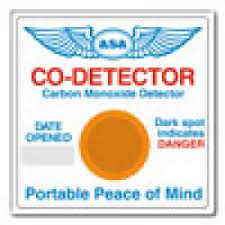 Carbon monoxide comes when carbon fuel—like wood, gasoline where should i place a carbon monoxide detector? Asa Carbon Monoxide Detector From Aircraft Spruce Europe