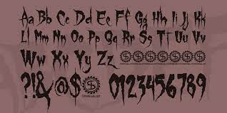 Convert any normal text into fancy fonts using our font changer. Scary Curse Font Download