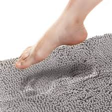 Buy products such as hotel style cotton blend solid bath rug, 17 x 24 or 21 x 34 at walmart and save. Tafts Thiqq Memory Foam Bathroom Rugs And Mats Sets Ultra Soft Chenille Microfiber Absorbent Non Slip Machine Washable Shaggy Rugs Bath Mat For Bathroom Shower Tub Light Grey Walmart Com Walmart Com