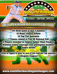 Recruiting service dedicated to support sports athletes in obtaining scholarships. South Florida League On Twitter Click To Apply To Play In One Of The Top Summer Collegiate Leagues In The Nation Rt If You Are A Proud Alumni Or An Incoming Player