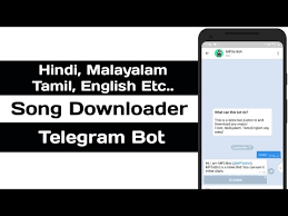 Song Music Downloader Telegram Bot Malayalam Hindi Tamil English Youtube