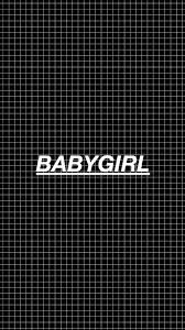 Check spelling or type a new query. Babygirl On We Heart It Cute Tumblr Wallpaper Black And White Aesthetic Black Wallpaper