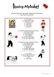 Position of r in english alphabets is, 18 ; Boxing Alphabet English Esl Worksheets For Distance Learning And Physical Classrooms