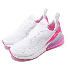 Nike Wmns Air Max 270 White Pink Silver Women Running Shoes Sneakers Ci1963 191 S N A Ci1963191 Pink Nike Shoes Nike Sneakers Women Nike Shoes Air Max