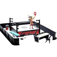 Wwe Wrestling Ppv Headquarters Ringside Battle Ring Exclusive Playset Daniel Bryan Action Figure Wwe Ppv Wwe Toys Wwe Action Figures