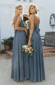 Kendall Maxi Dress Wedding Cake Chiffon Bridesmaid Dresses Boho Bridesmaid Colors Blue Bridesmaid Dresses