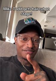 Pastor Mike Todd Getting A Haircut