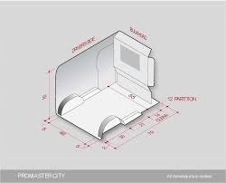 Ram Promaster City Interior Fit Drawing Van Racking Ram Promaster City