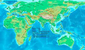 World Map 400 Bc World Map 400 Ad - World History Maps