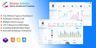 Resto is a free responsive bootstrap 4 template for restaurant website, it clean design with foods menu, food price, food picture, contact form and easy juniorhome is a free bootstrap 4 responsive website template with a beautiful and unique design. Free Download Xmino Admin Dashboard Template