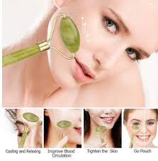 Rodillo de jade para masajeador facial con jade intercambiable, rodillo  facial de jade 100% natural, terapia antienvejecimiento, elimina toxinas y  reduce la hinchazón, personaliza tu rodillo facial de