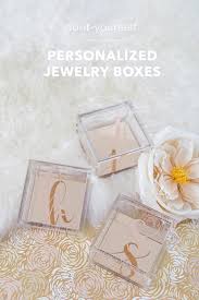 Choose the do it yourself jewelry that is best suited for your taste and purposes on alibaba.com. We Re Loving These Diy Monogram Jewelry Boxes The Perfect Gifts