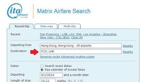 Search For Cheaper Open Jaw Flights With Ita Matrix Ita Matrix Trip Matrix