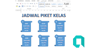 Excel formatting excel format painter excel format colors excel format fonts excel format borders excel format numbers excel format the commands can be found next to the number format dropdown menu. Cara Membuat Jadwal Piket Kreatif Menggunakan Ms Word Capslockone Com