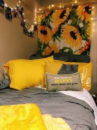 Shop latest sunflower room decor online from our range of home & garden at au.dhgate.com, free and fast delivery to australia. Sunflower Dorm Room Yellow Room Dorm Room Inspiration Dorm Room Decor