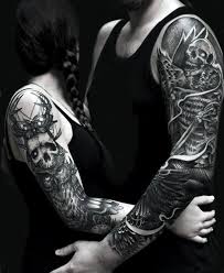 See more ideas about sleeve tattoos, tattoos, body art tattoos. Black And White Full Sleeve Tattoos Tattoo Designs Ideas