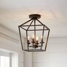 18 posts related to kitchen ceiling light fixtures. Home Decorators Collection Weyburn 16 5 In 4 Light Bronze Semi Flush Mount C5596 The Home Depot In 2021 Entryway Light Fixtures Hallway Light Fixtures Living Room Light Fixtures