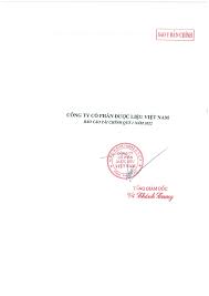 công ty cổ phần dược liệu việt nam báo cáo tài chính quý 1 năm 2022