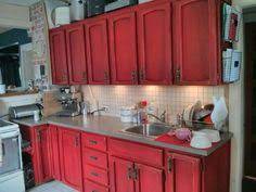 When aniko first moved in, the kitchen cabinets were builder's grade red oak. 14 Branches Styling Ideas Style Waterfall Dresser Redo Kitchen Cabinets