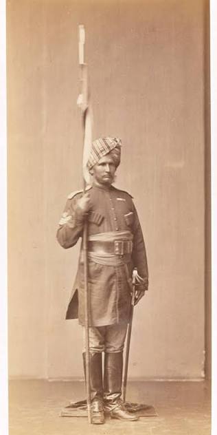 Daffadar Abdoor Rahman, 2nd Bombay Lancers, 1887 (c) | Online Collection | National Army Museum, London