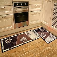 Thinking of adding a rug to spice up your kitchen floors? Bathroom Rugs Ideas Seamersey Home And Kitchen Rugs Peony Pattern 4 Size 2 Pieces Decorative Nonslip Rubber Backing Doormat Runn Door Mat Rugs On Carpet Rugs