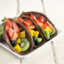 Breakfast Tacos That Are Sweet Healthy And Delicious Yes Please Fresh Fruit Recipes Fruit Taco Recipes