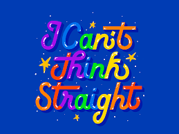 I can't think straight by Ale Hernández on Dribbble
